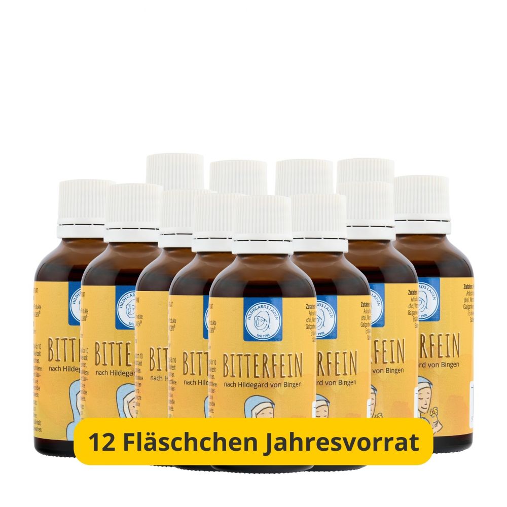 Hildegard von Bingen - Bitterfein - Kräuterbitter-Tropfen 3er Pack 150ml