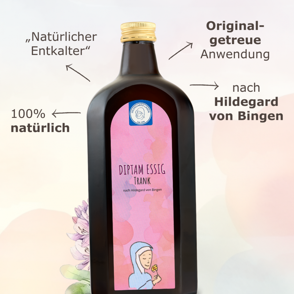 Hildegard von Bingen - Diptam Essig Trank 500ml