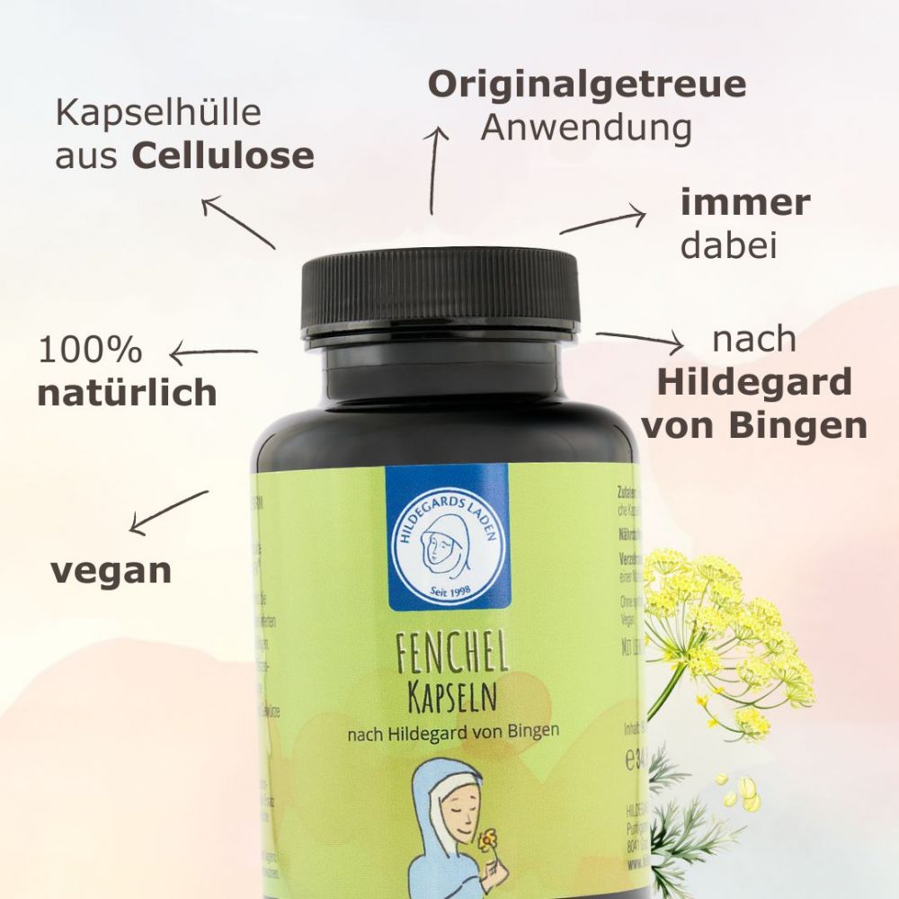 Hildegard von Bingen - capsules de fenouil 35.50g