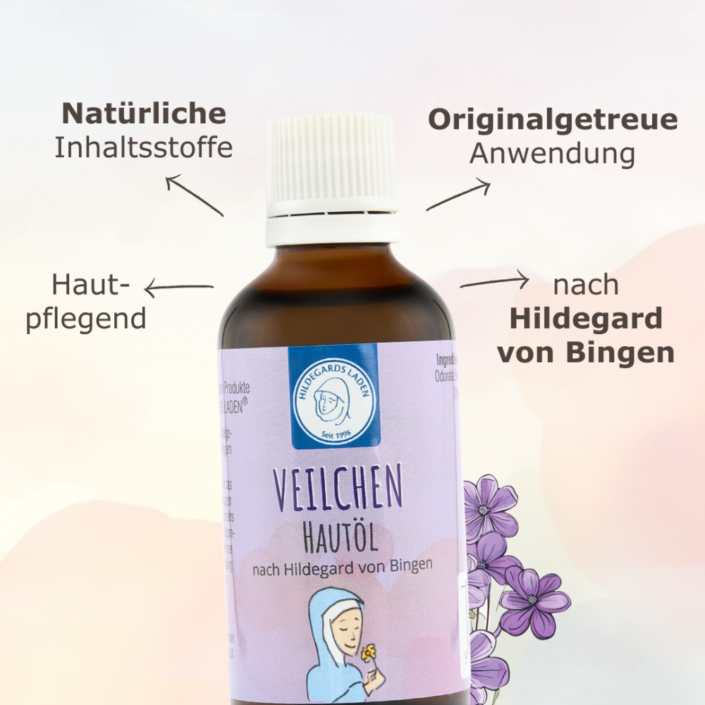 Hildegard von Bingen - Veilchen Hautöl 50ml