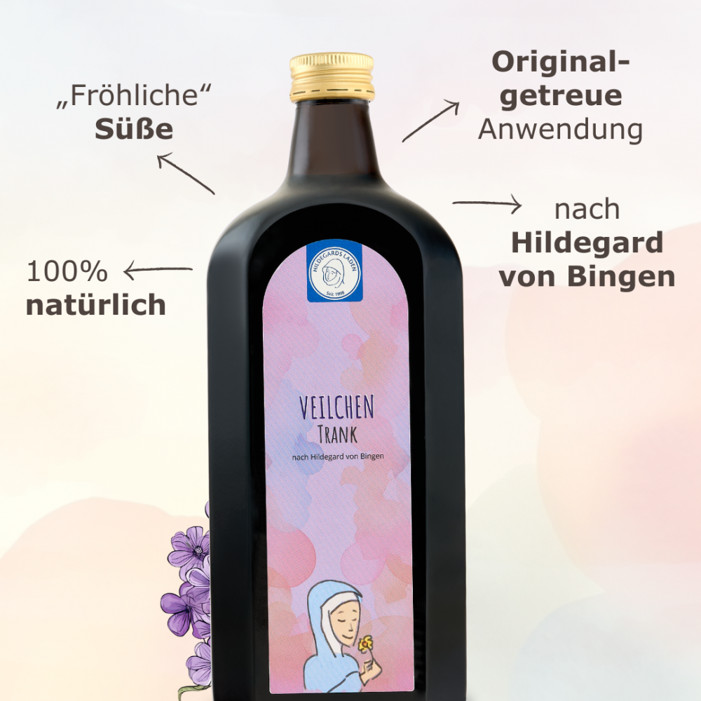 Hildegard von Bingen - Veilchen Trank 8 Flaschen Vorteilspackung 4000ml